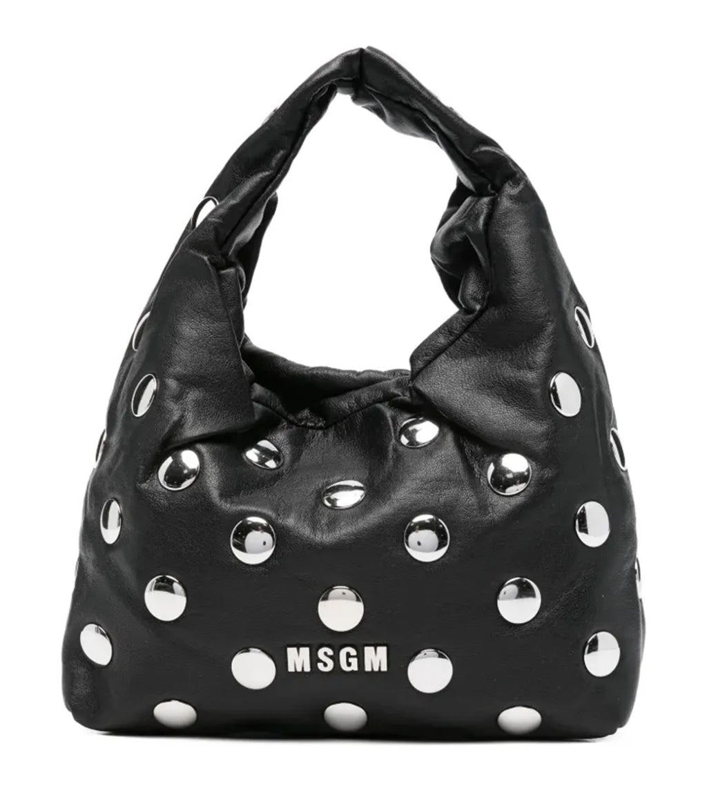 borsa ecopelle msgm borchie