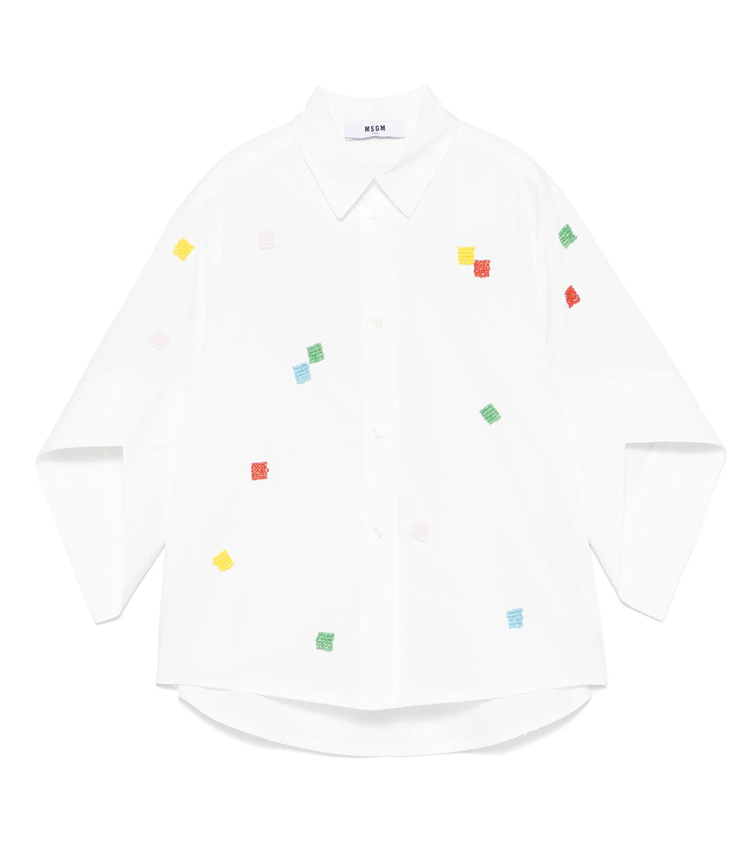 MSGM - Camicia Perline