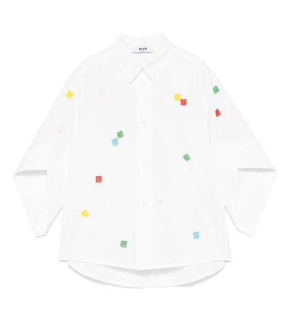 MSGM - Camicia Perline