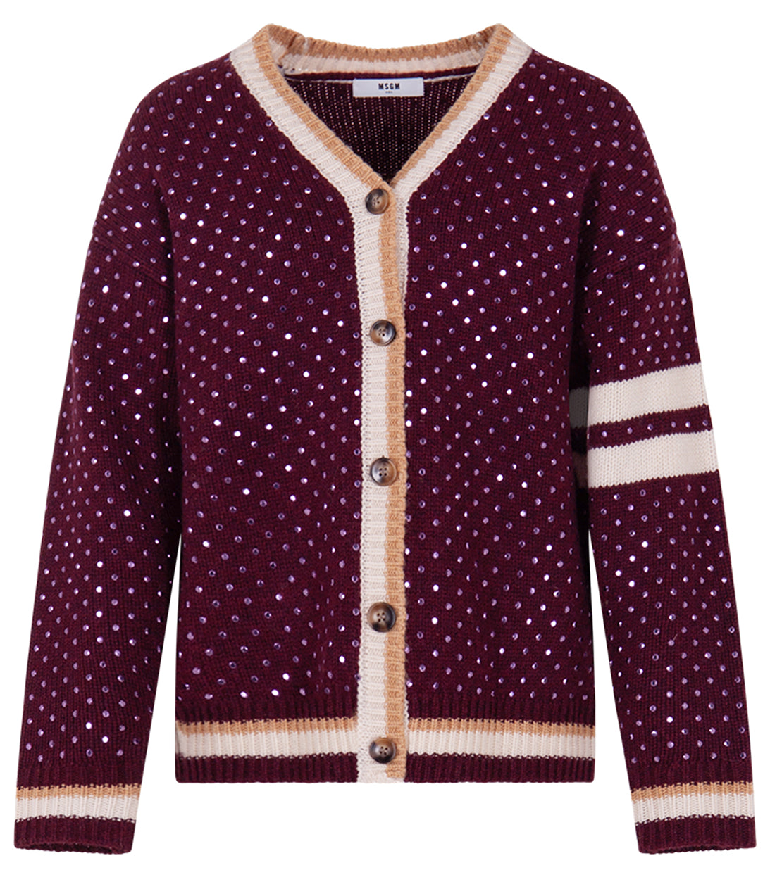 MSGM KIDS - Cardigan Borchie