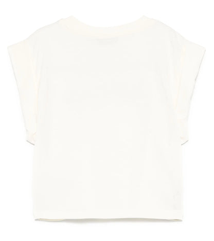 T-shirt perline msgm