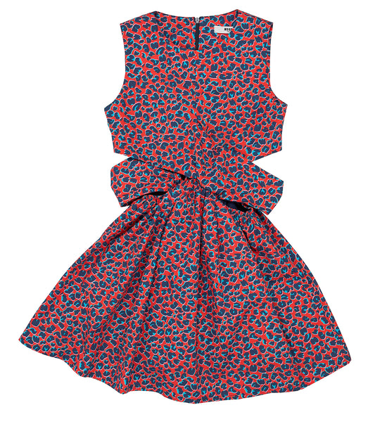 abito leopardato msgm