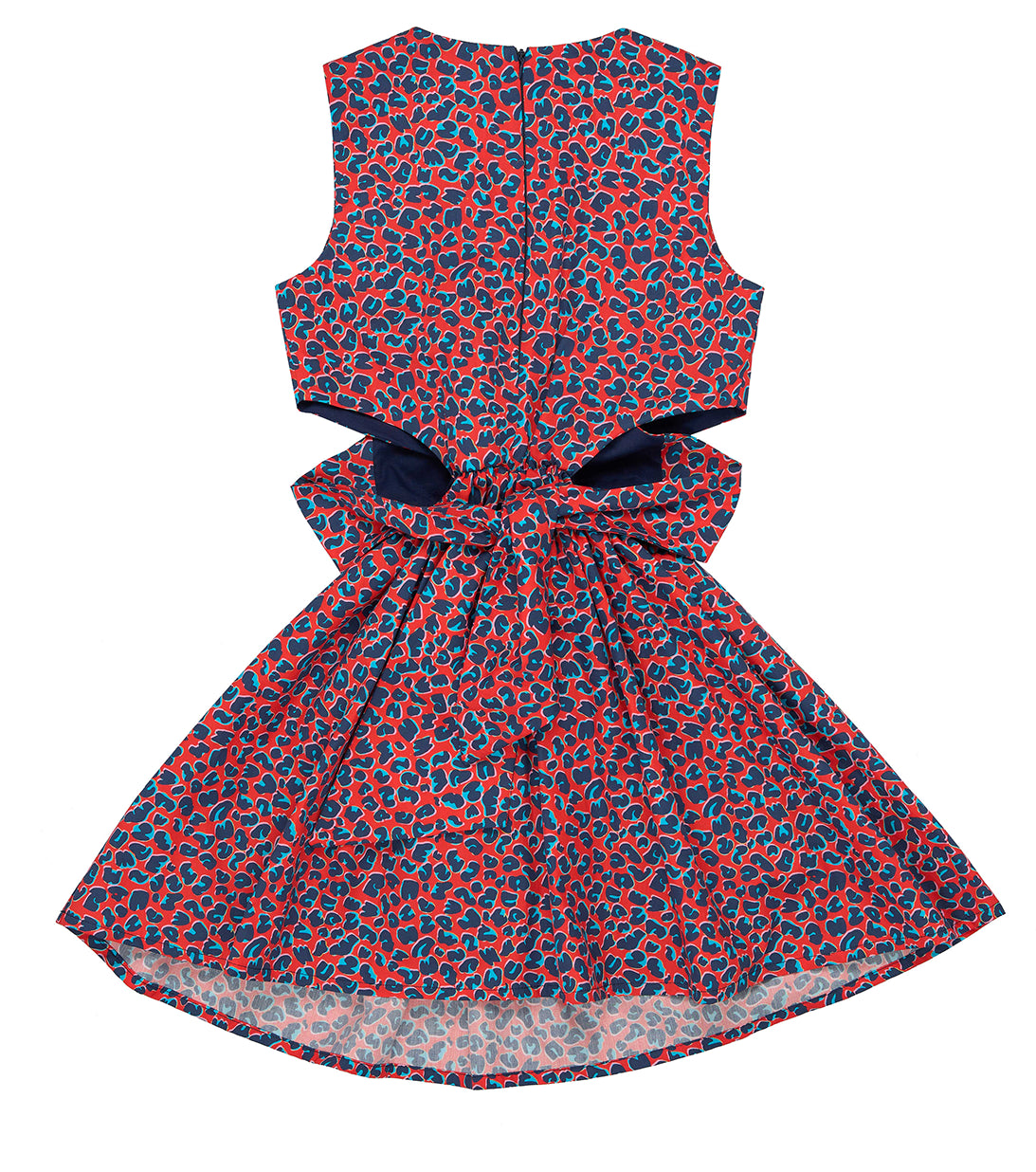 abito leopardato msgm