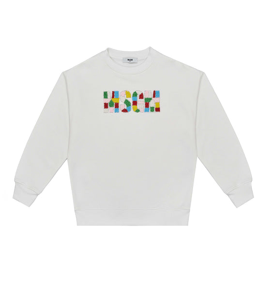 felpa msgm perline