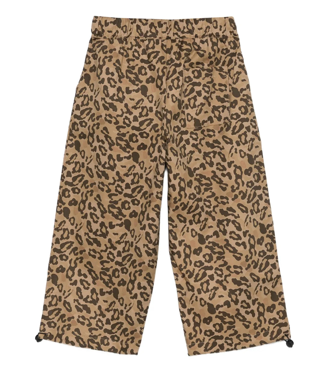 MSGM KIDS - Pantalone Scalato  Leopardato