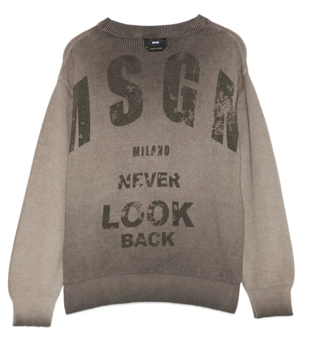 MSGM KIDS | Maglioncino Whashed