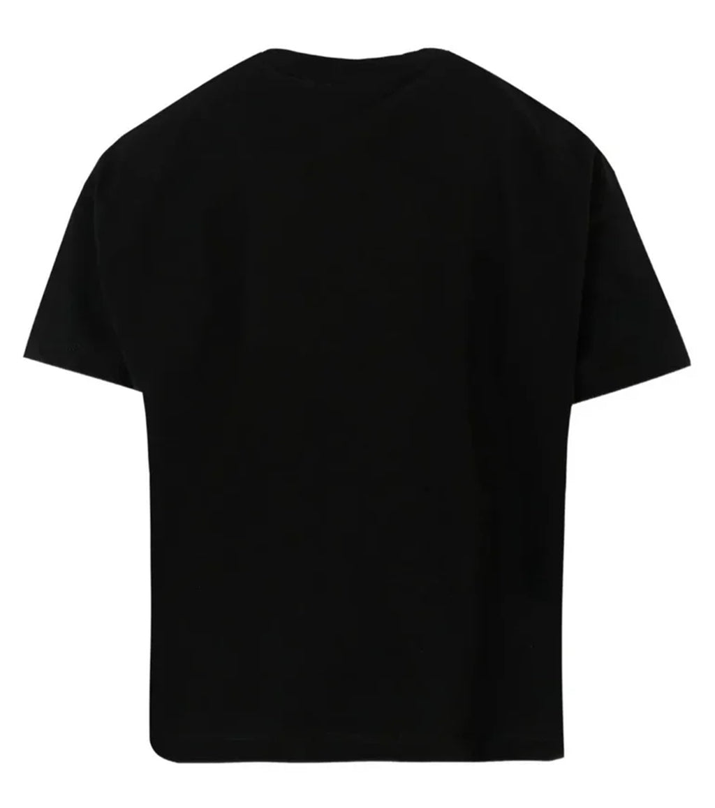 t-shirt msgm logo animalier
