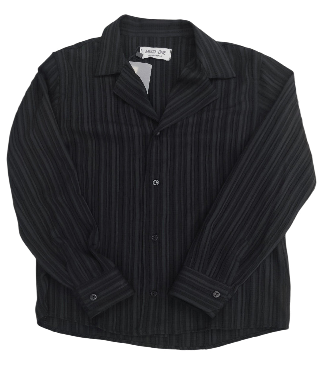 MOOD-ONE - Camicia Goffrata