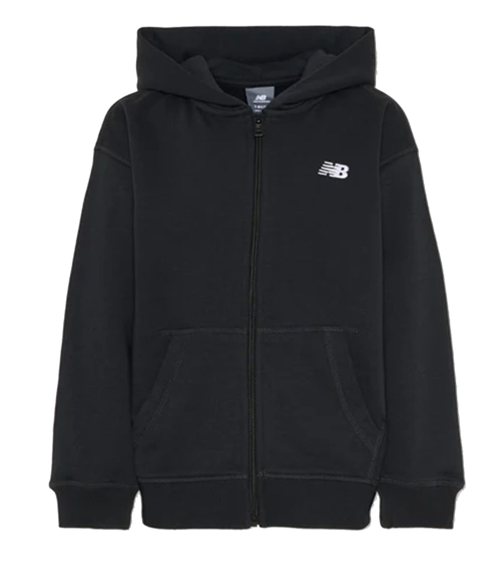 NEW BALANCE | Felpa Zip Cappuccio