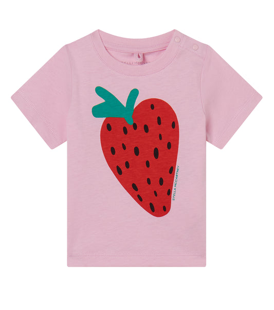 t-shirt fragole stella mc cartney