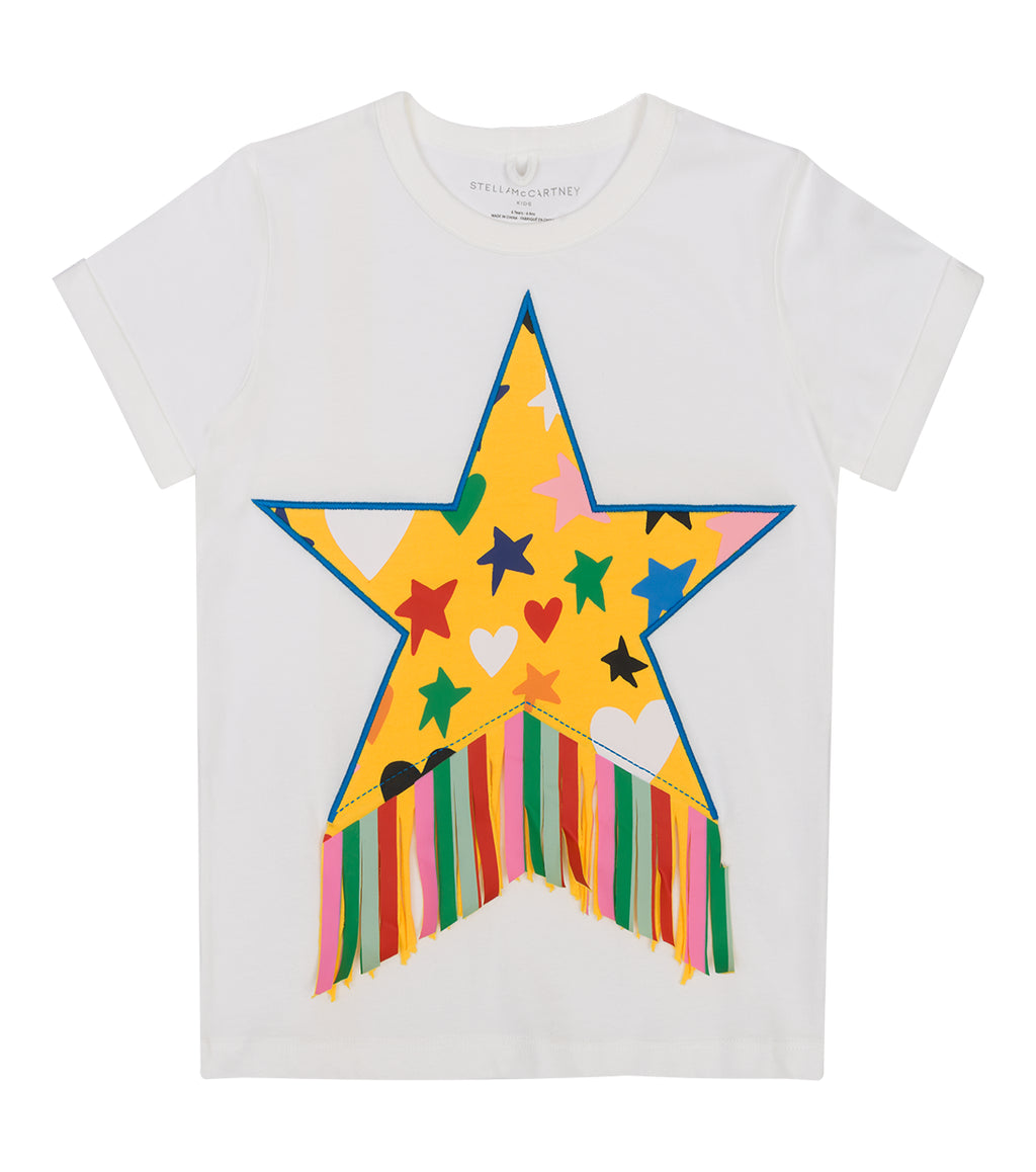 T-shirt frange stella