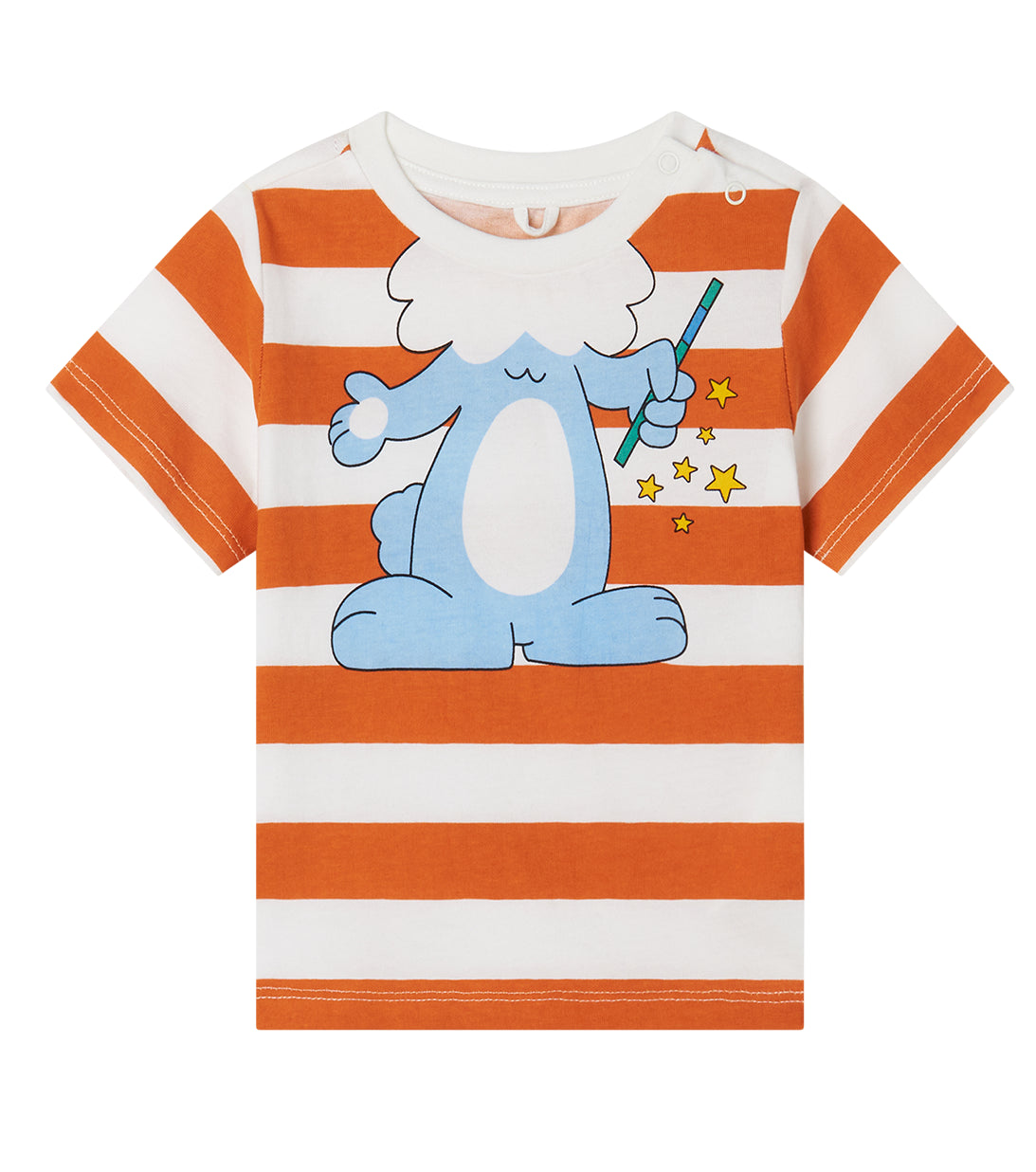 t-shirt rigata coniglio stella mc cartney