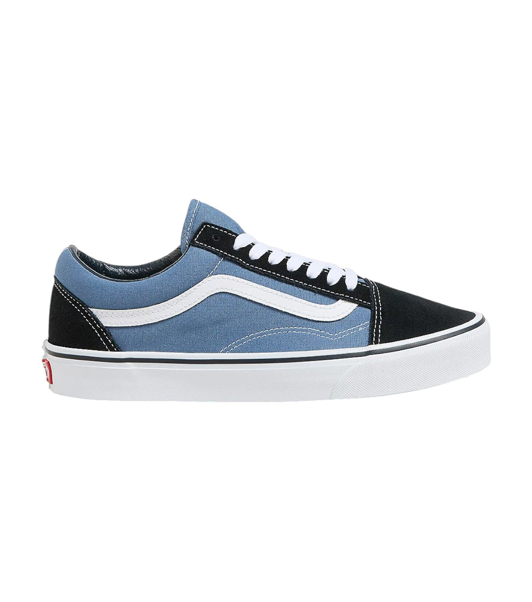 vans old skoll bambino azzurra