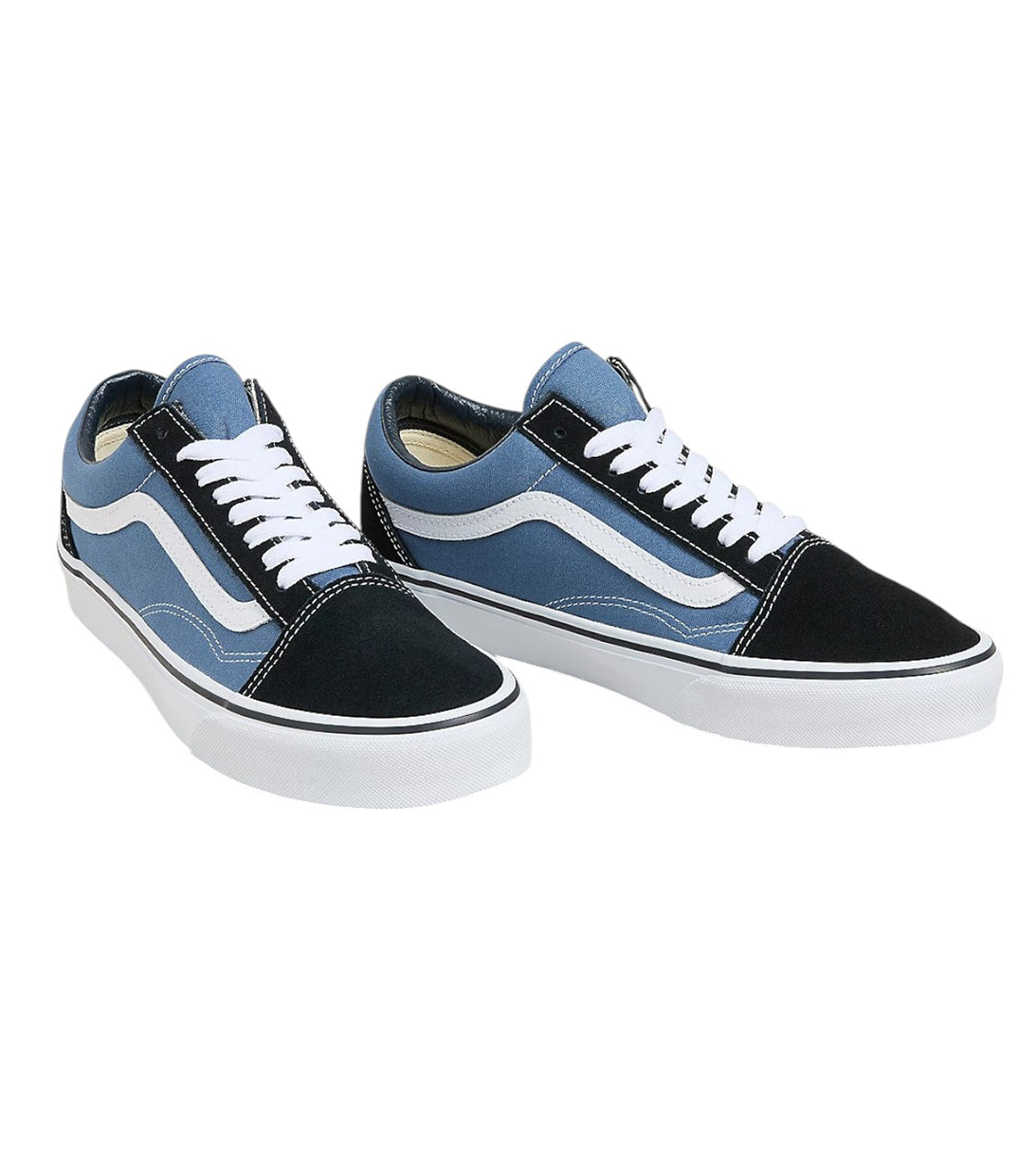 vans old skoll bambino azzurra