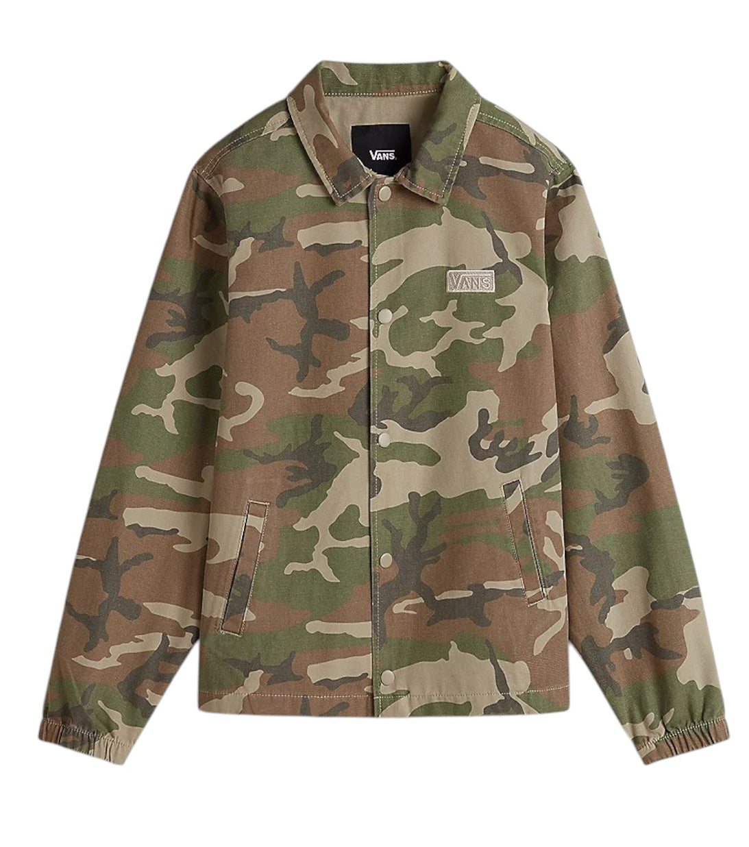 giacca tela  camouflage vans