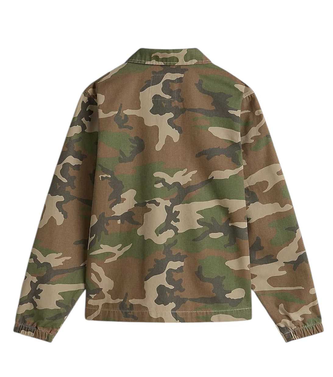giacca tela  camouflage vans