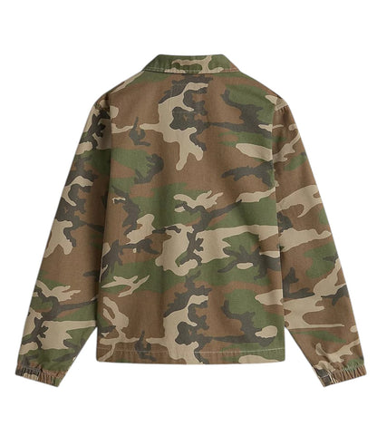 giacca tela  camouflage vans
