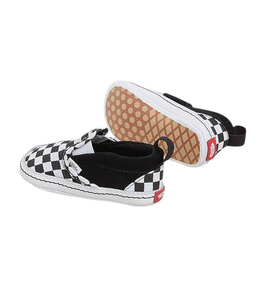 slip on quadri neonato vans