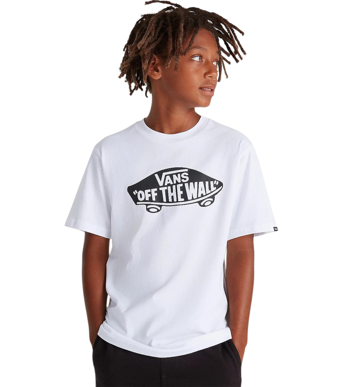 t-shirt vans bianca