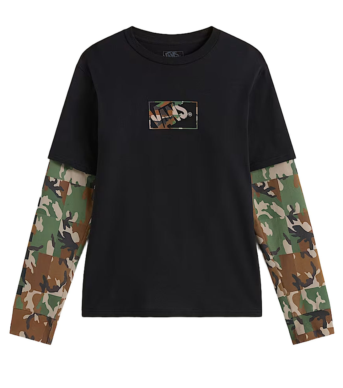 VANS | T-shirt Camo Twofer