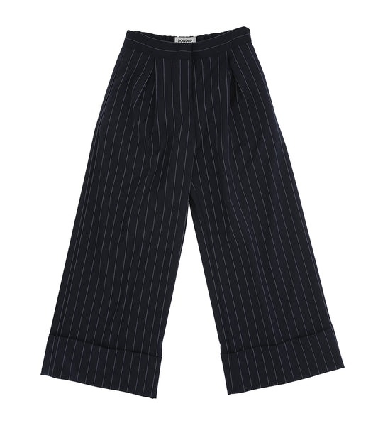 pantalone gessato bambina dondup