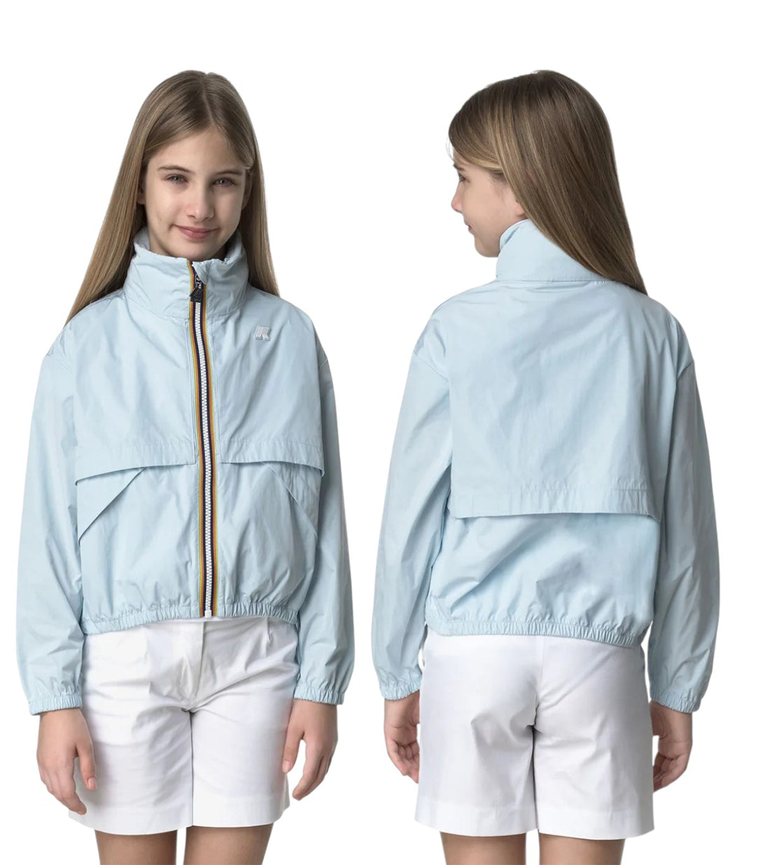 Giubbino celeste k-way