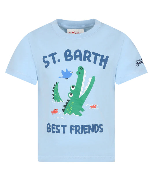 t-shirt coccodrillo saint barth