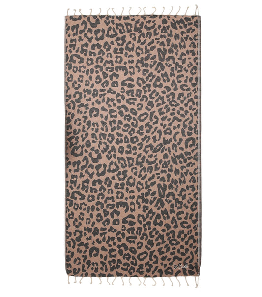 telo fouta leopardato mc2saint barth