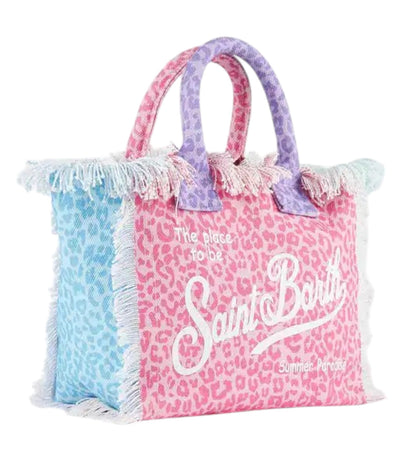 saint barth borsa leopardata
