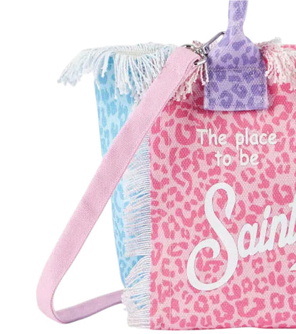 saint barth borsa leopardata
