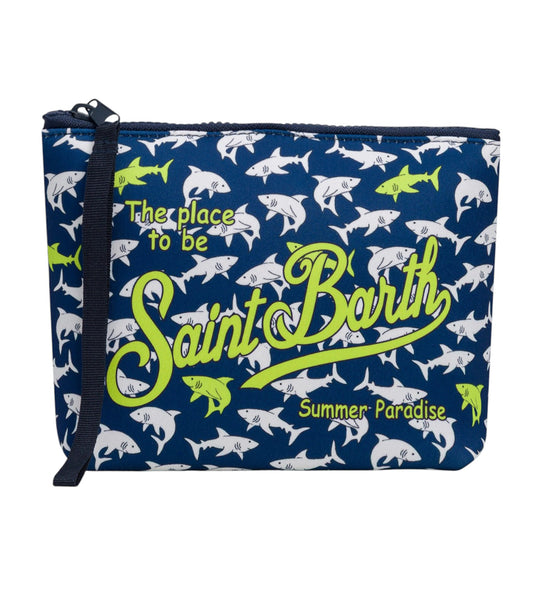 shark pochette saint barth
