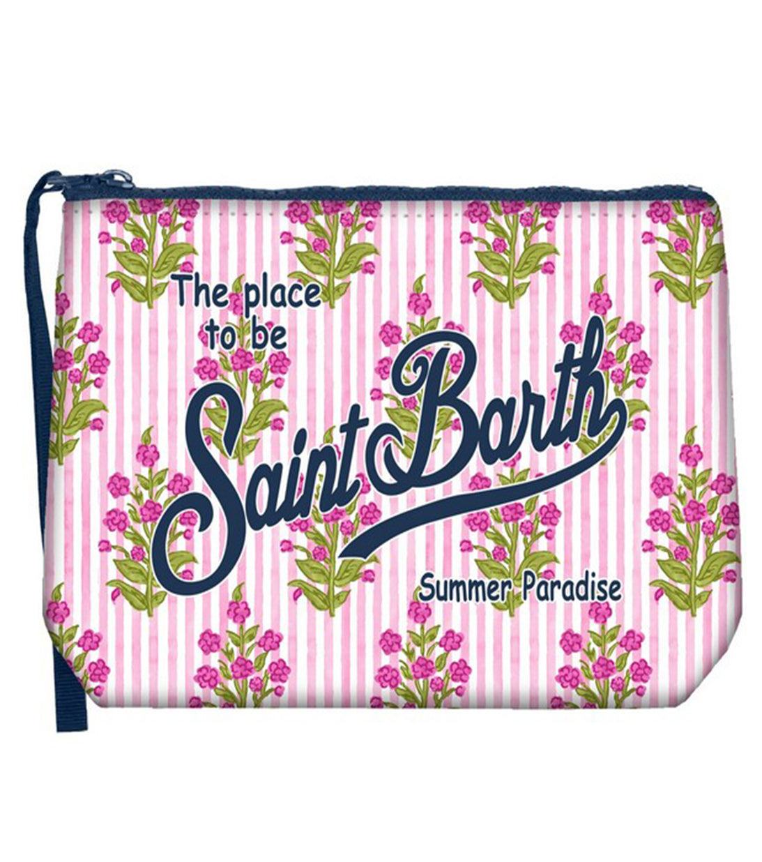 pochette floral mc2 saint bart