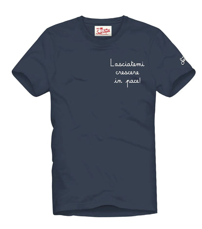 t-shirt saint barth lasciatemi crescere in pace