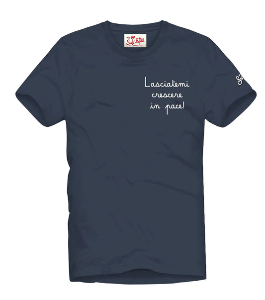 t-shirt saint barth lasciatemi crescere in pace