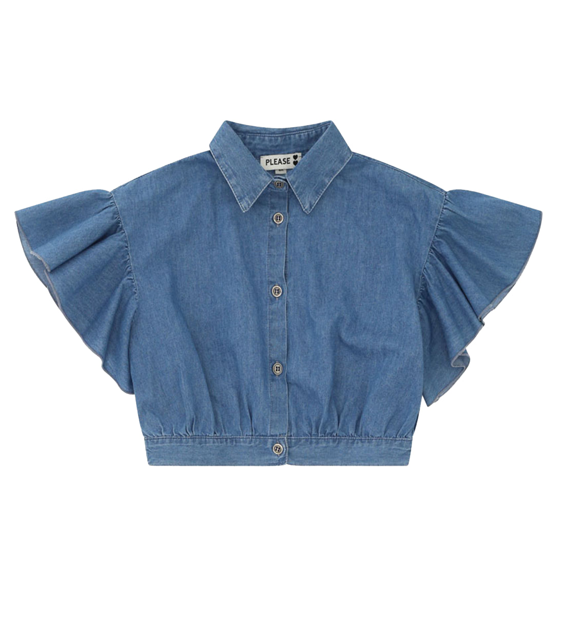 CAMICIA JEANS BAMBINA