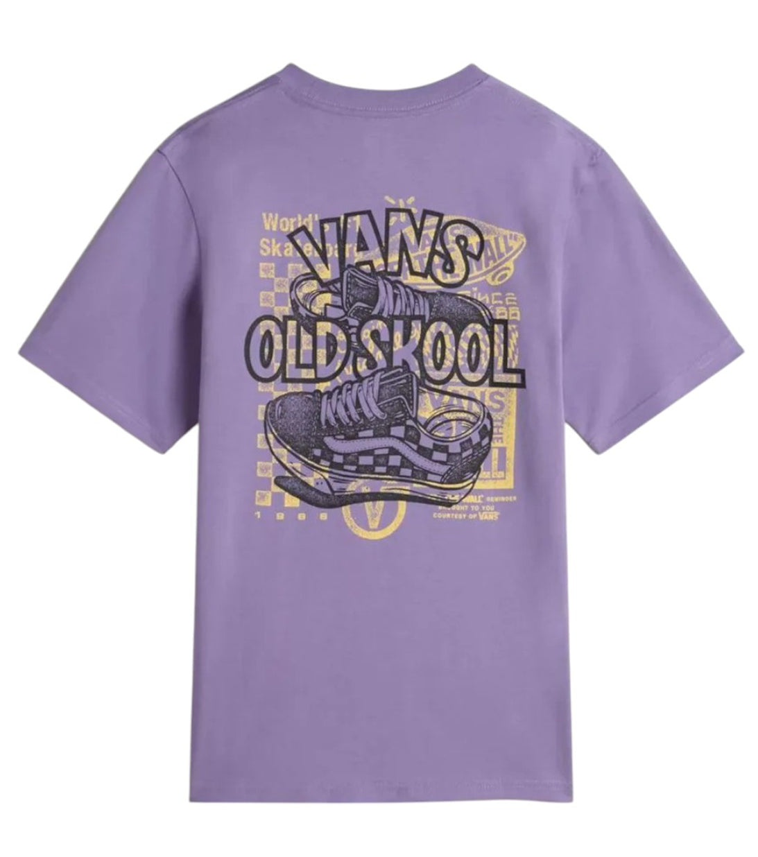 t-shirt viola vans