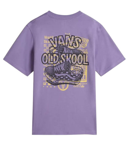 t-shirt viola vans